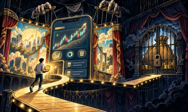 Keuntungan di layar dan akses login tidak membuktikan adanya transaksi nyata.