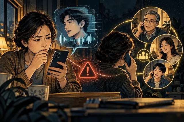 Suara, foto dan video bukan bukti identitas yang lengkap.